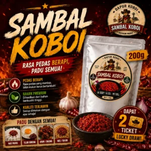 Sambal Koboi By Dapur Koboi 200g (Ready To Eat)