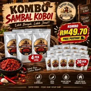 KOMBO Sambal Koboi